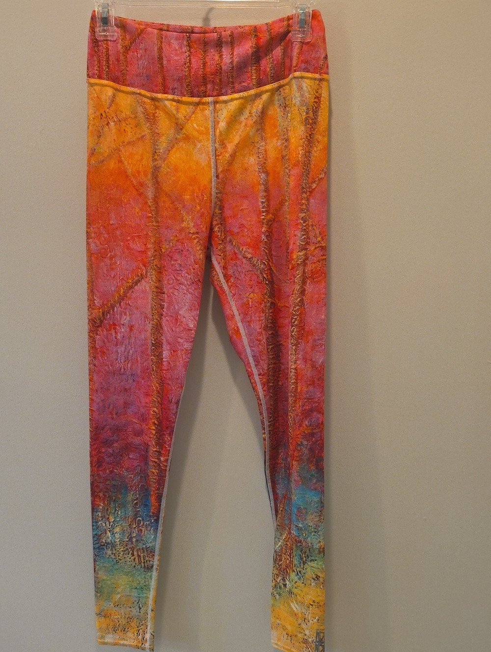 Debbie Dannheisser Workout Leggings Size Large EUC